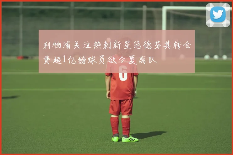 利物浦关注热刺新星范德芬其转会费超1亿镑球员欲今夏离队